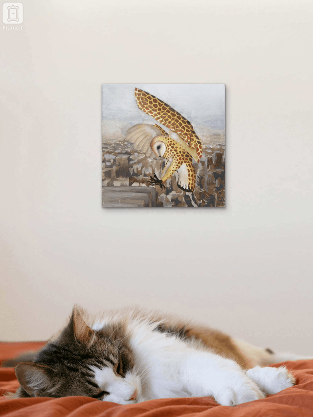 Descending Giraffe Owl
